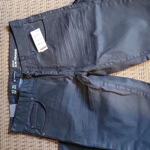 Men's INC Berlin slim straight black denim sz 32x30
